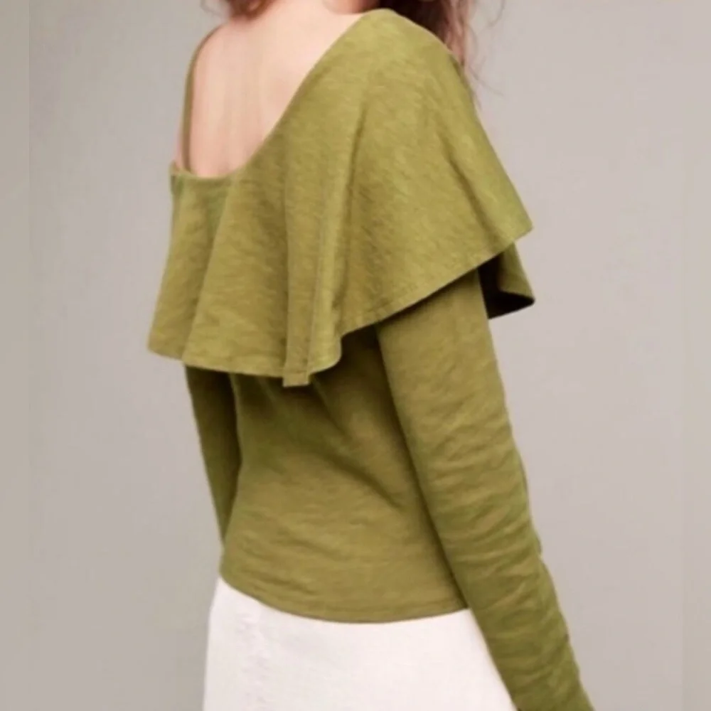 Anthropologie - Off The Shoulder Blouse - Picture 3 of 6